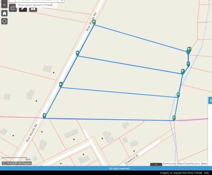 Blue Woods Road, Laurinburg, NC 28352 - 5.38 acre tract